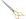 Tauro Pro Line Scissor 18cm (7") 23T Chunker Golden Handles TPL70102
